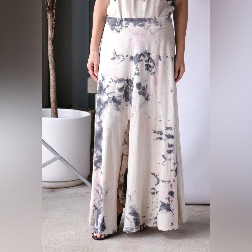 Raquel Allegra Pastel Angie Tie-Dye Maxi Skirt size 0 - Picture 6 of 13